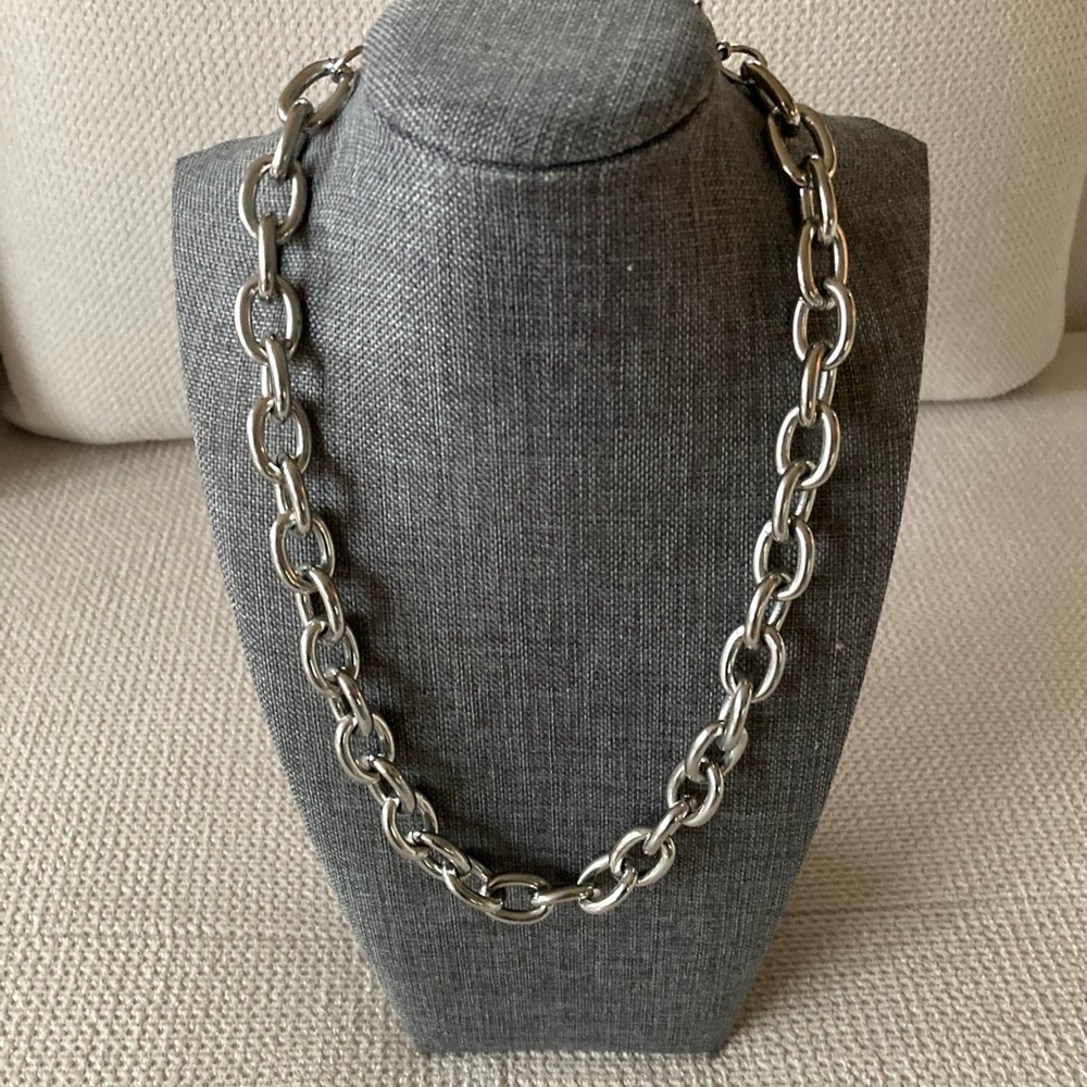 Vintage Silver Chain Necklace by Park Lane Jewelry